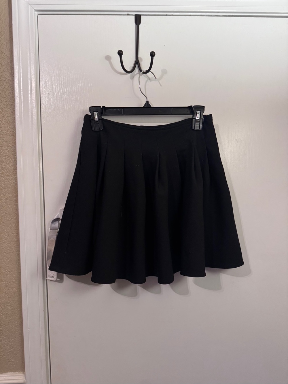 Classic Black Skater Skirt - Women